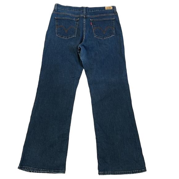 LEVI'S 512 Perfectly Slimming Bootcut Jeans Size 14 - Picture 3 of 8